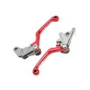 正規品／ZETA ピボットレバーセット CP 3フィンガー（レッド） F5088 ジータ レバー バイク CRF250L CRF250M CRF250ラリー