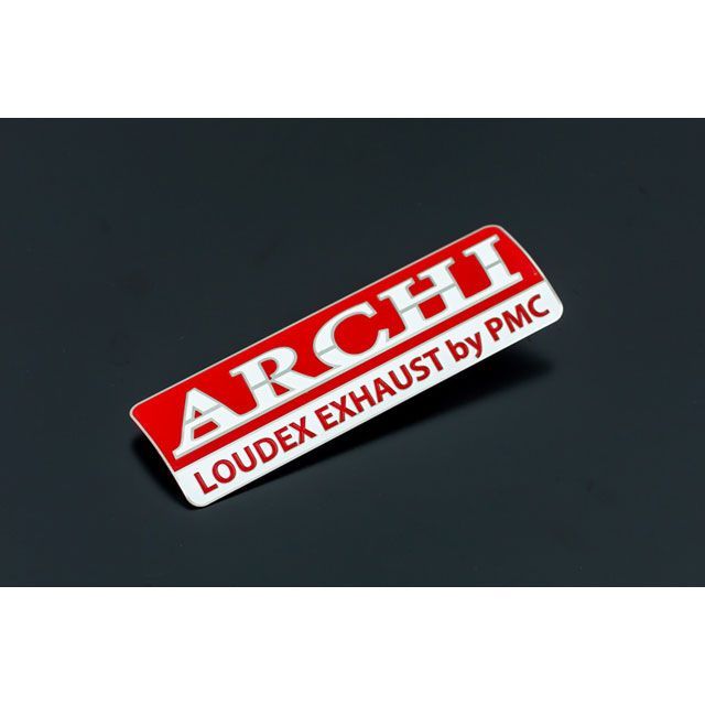 ARCHI サイレンサーエンブレム 「ARCHI」 189-2091 アーキ ドレスアップ・カバー バイク 汎用
