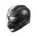 オージーケーカブト KAMUI-3 JM(カムイ・3 ジェーエム) フラットブラック/ホワイト サイズ L/59-60cm