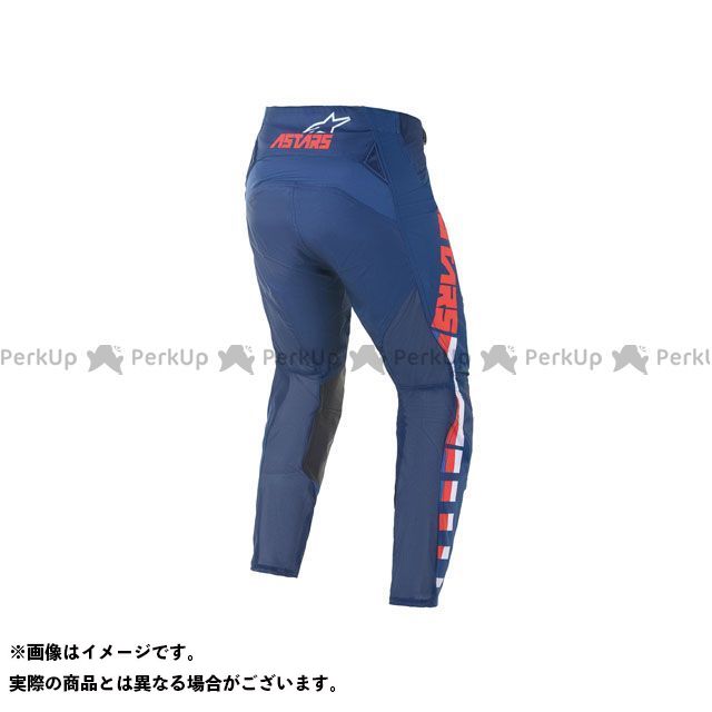 【雑誌付き】Alpinestars モトクロス用品 テックスター ヴェノム パンツ（ ダークブルー/ブライトレッド/ホワイト） サイズ：30 アルパインスターズ