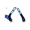 正規品／ACERBIS X-GRIP FRAME PROTECTOR（ブルー/ブラック） AC-21669BL アチェルビス ドレスアップ カバー バイク YZ125 YZ250 その他のモデル