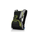 正規品／ACERBIS AC-17046 H2O DRINK BACKPACK（ブラック×イエロー） AC-17046BK/YL アチェルビス ツーリング用バッグ バイク