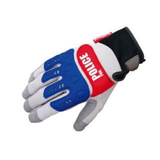 コミネ GK-134 インストラクターグローブプロ EX カラー ポリスプロ.グレー/レッド サイズ L ・06-134