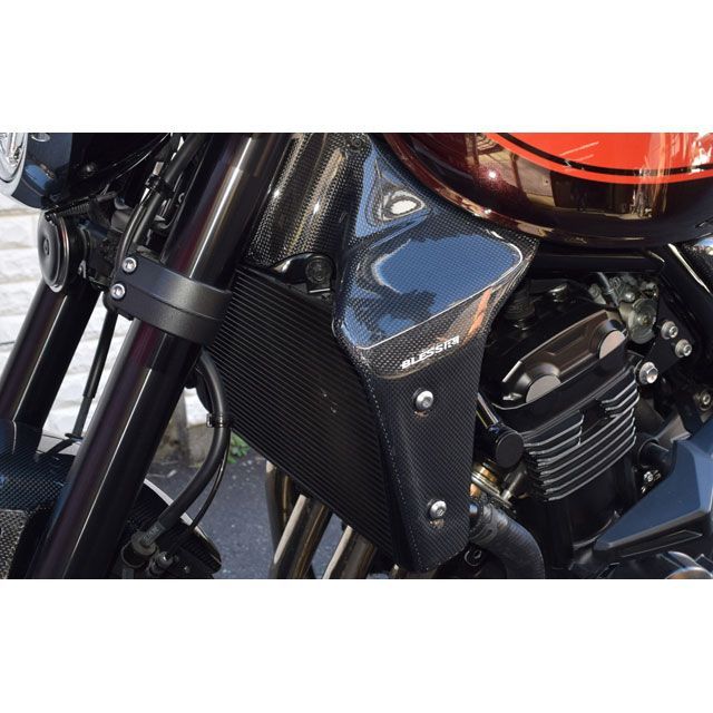 ブレスアールズ カーボンラジエターシュラウド スタンダード車用 Z900RS カラー クリア塗装品 ZRS-01-004