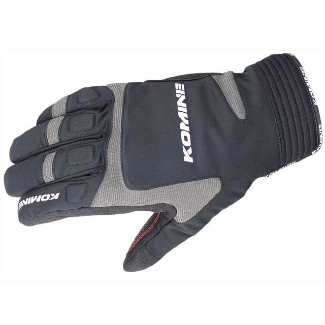 コミネ GK-801 ウインターグローブ カルタゴ カラー ブラック/シルバー サイズ M ・06-801