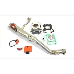 正規品／ATHENA Cylinder Kit ? 65 Mm Big Bore + Exhaust + Ecu P400270100018 アテナ エンジン本体 バイク その他のモデル