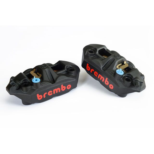 正規品／brembo M4.34 P4 モノブロック CALIPER KIT 108mm FIXING BLACK 220.A397.50 ブレンボ キャリパー バイク