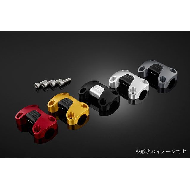 BIKERS ハンドルバークランプ28.6mm カラー：オレンジ H0714-ORG バイカーズ ハンドル周辺パーツ バイク ADV150