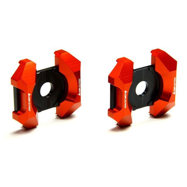 バイカーズ スイングアームADJプレート 2ケ GROM カラー オレンジ H0247-ORG