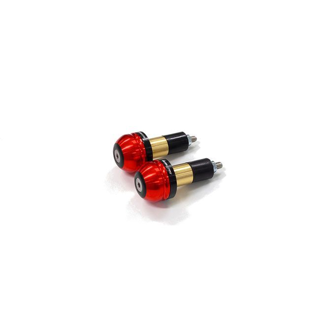 バイカーズ セパハン用バーエンド カラー レッド H0782-RED