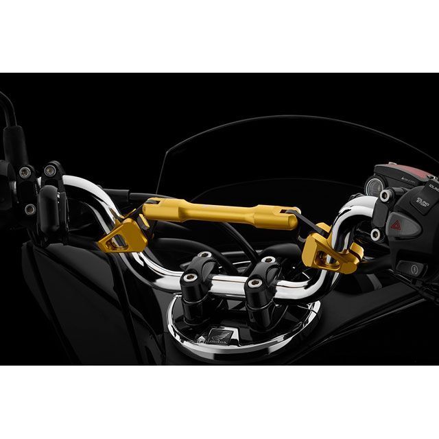 BIKERS 純正ハンドル用ブレース カラー：ライトゴールド H0263-LGD バイカーズ ハンドル関連パーツ バイク PCX125 PCX150 PCX160 2