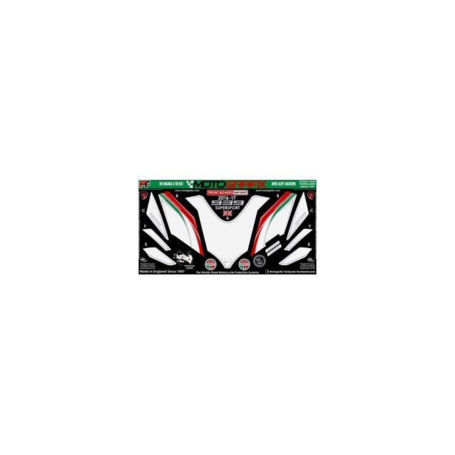 モトグラフィックス ボディーパッド フロント（SWT） Supersport939 MT-ND018SWT