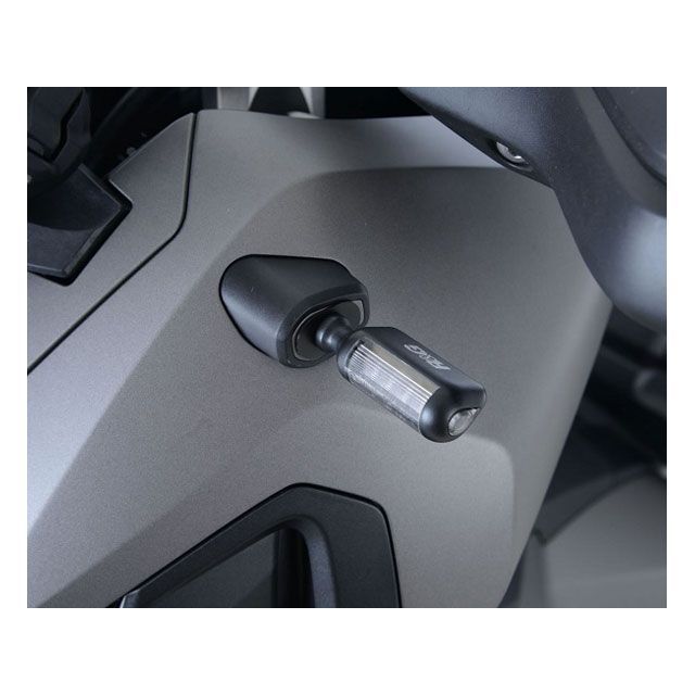 アールアンドジー フロントウインカーランプアダプター CB650R X-ADV RG-FAP0019BK