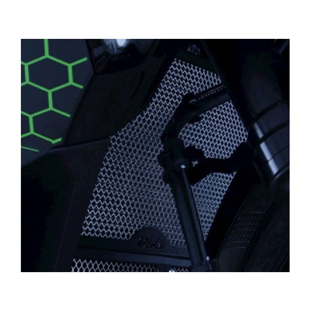 アールアンドジー ラジエターガード ダークブルー ZX-25R RG-RAD0258DKBLUE
