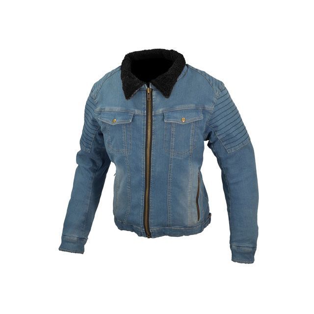 【特価品】コミネ 2021-2022秋冬モデル JK-617 プロテクトデニムフライトジャケット（ウォッシュドインディゴ） サイズ M ・07-617