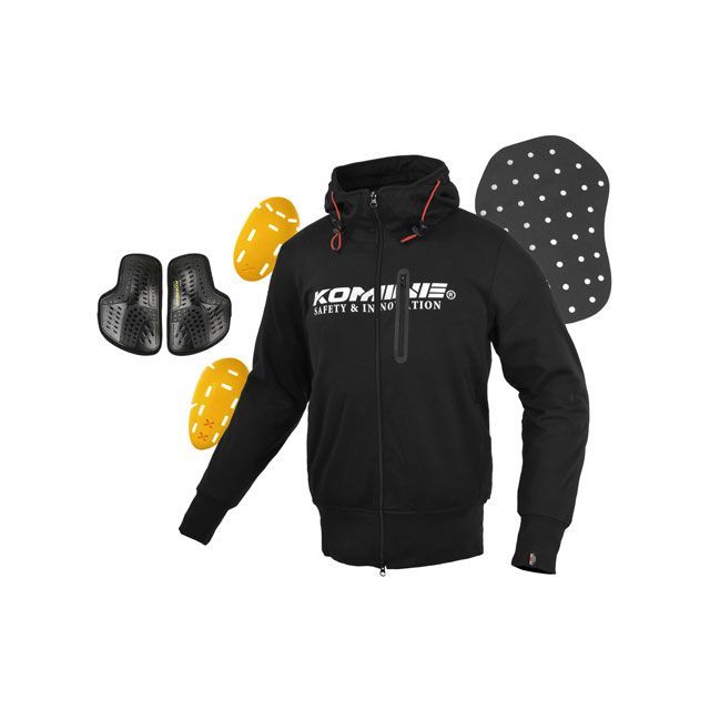 コミネ 2021-2022秋冬モデル JK-604 プロテクトKVパーカー（KOMINE グレー） サイズ 3XL ・07-604