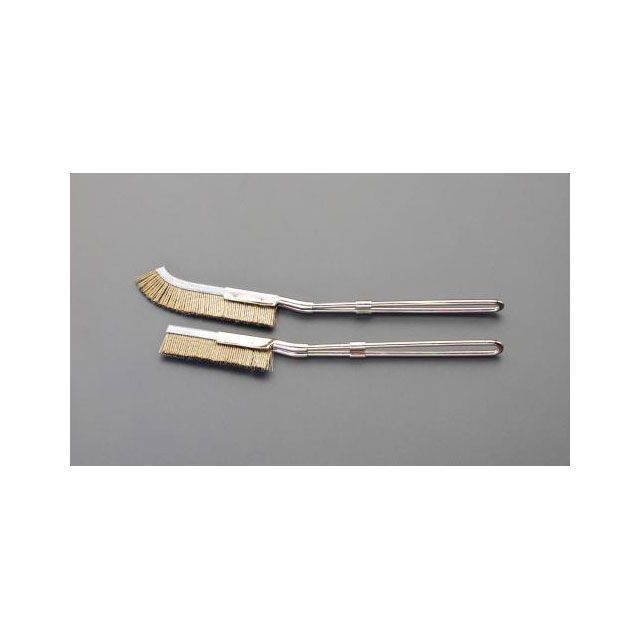 エスコ チャンネルブラシセット（ラッピング線） EA109GA-114