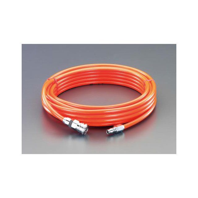 エスコ 8.5/12.5mmx10m ウレタンホース（カプラー付） EA125CD-10(4)