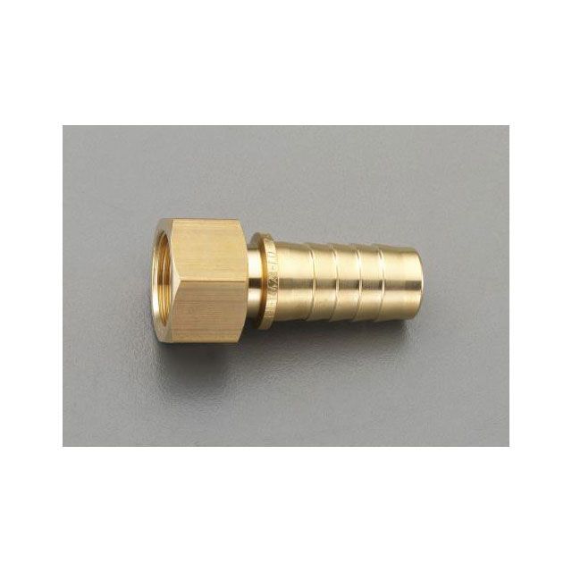 ●メーカー名：エスコ / ESCO●商品名：G 1” x25mm 雌ねじステム（スチーム用/真鍮製）●メーカー品番：EA141BR-8●JANコード：4548745727753商品の保証は、メーカー保証書の内容に準じます。備考■材質…真鍮■使用温度…蒸気：210℃以下、水：120℃以下■最高使用圧力…1.8MPa（18kgf/cm2）■ねじサイズ…G（PF）1”■適合ホース内径…25mm■全高…87.5mm■六角対辺…41mm■重量…約320g■適合クランプ…EA141BT-8※掲載画像はイメージです。実際の商品とは色味や仕様が異なる場合がございます。