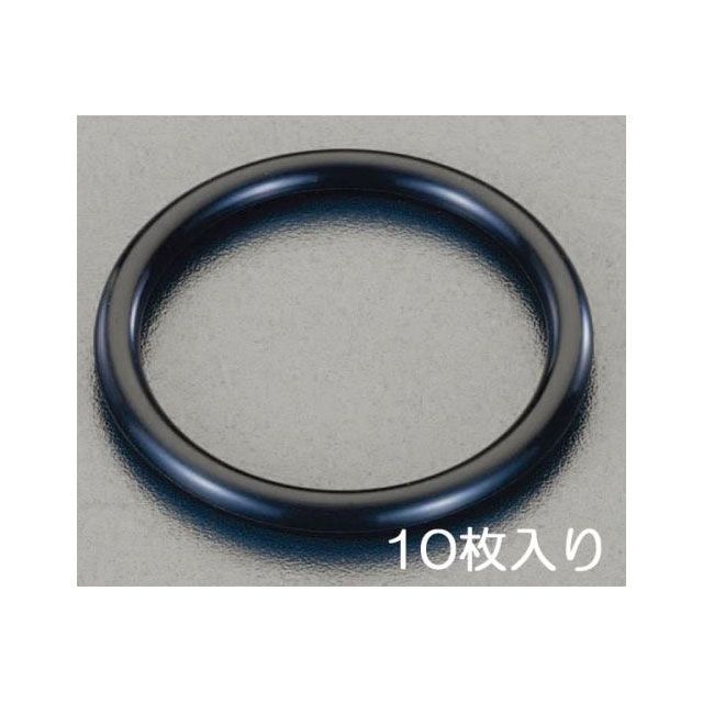 エスコ P-10 オーリング（フッ素ゴム/10個） EA423RF-10