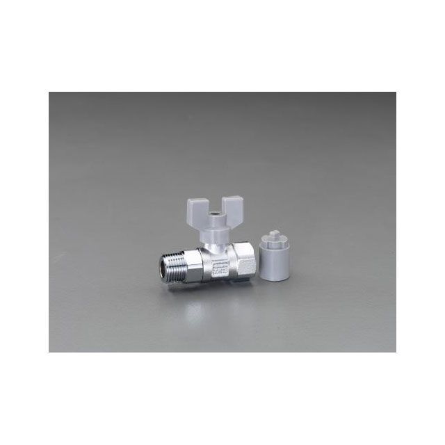 ●メーカー名：エスコ / ESCO●商品名：Rc 1/2”xR 1/2” ボールバルブ●メーカー品番：EA425AC-313●JANコード：4548745957389商品の保証は、メーカー保証書の内容に準じます。備考■材質…黄銅■呼径…13■ねじサイズ…Rc1/2”×R1/2”■最高使用圧力…1.0MPa■使用温度…80℃■使用流体…上水道■サイズ…66×48.5mm■重量…205.5g■首長ハンドル兼用タイプ（アタッチメント付）■ワンタッチ着脱式ハンドル■両方向通水可能※掲載画像はイメージです。実際の商品とは色味や仕様が異なる場合がございます。