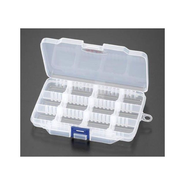 エスコ 145x100x21mm パーツケース EA508KD-42A