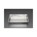 エスコ 295x230x48mm 深型パーツトレー(ステンレス製) EA508SH-56(4)