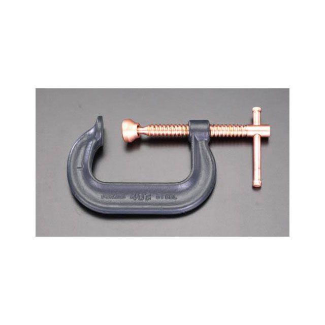 エスコ 0-107mm/82mm シャコ万力（銅メッキスクリュー） EA526WK-100