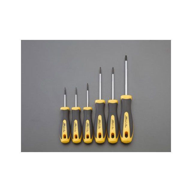 Tool Kits - エスコ 6本組 Hexlobe ドライバー EA573KG-60