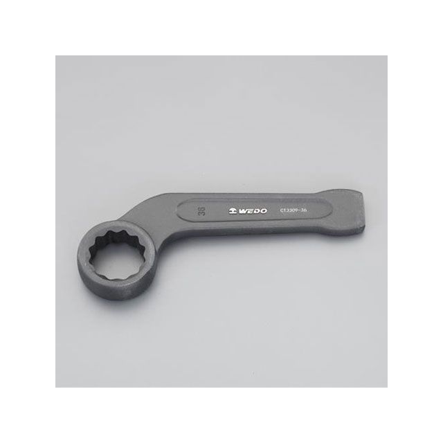 エスコ 22mm 打撃めがねレンチ（ベント） EA613GM-22