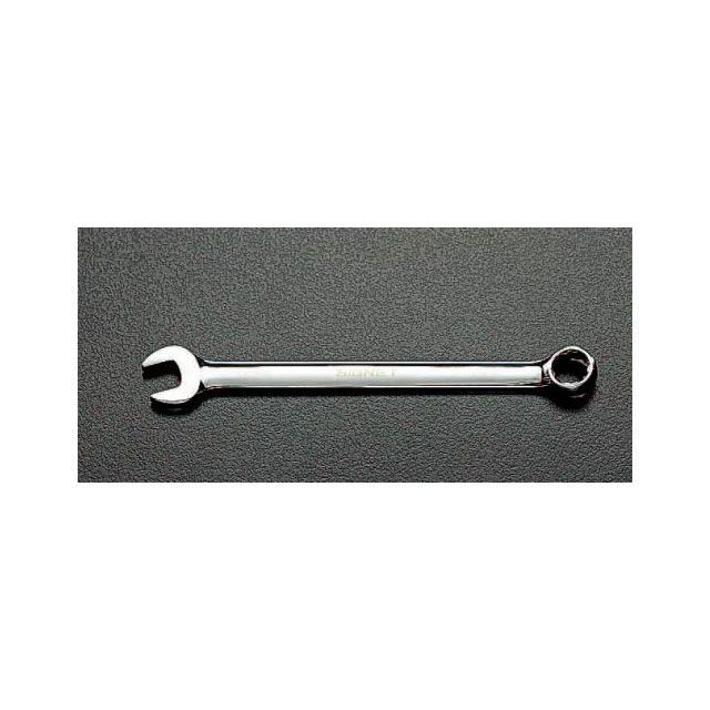 エスコ 17mm 片目片口スパナ（光沢仕上・ロングサイズ） EA614C-17