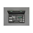 エスコ 1/2”DR ソケットレンチセット EA617DC-14