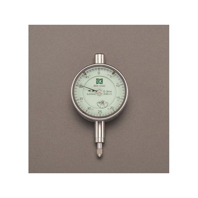 エスコ 3mm/0.01/42mm ダイアルゲージ EA725MA-6A