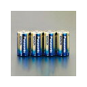 エスコ 単1x 4本 乾電池・エボルタ EA758YR-1A