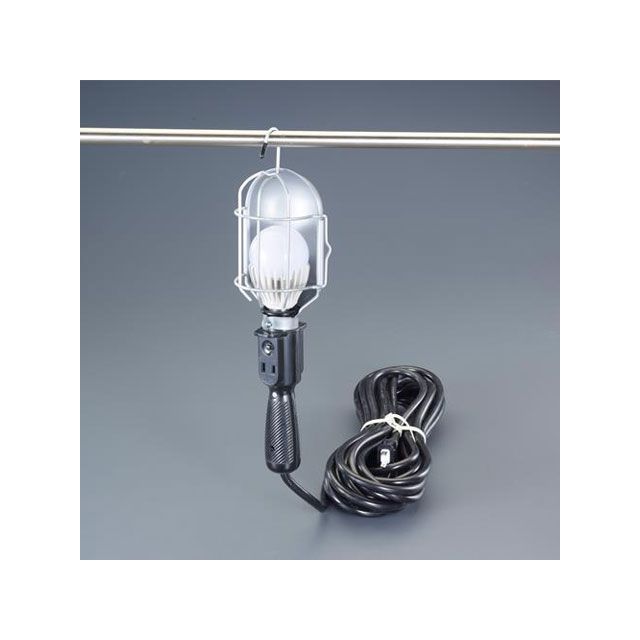 エスコ AC100V/10W 作業灯/LED（屋内用・電球色） EA815LC-6