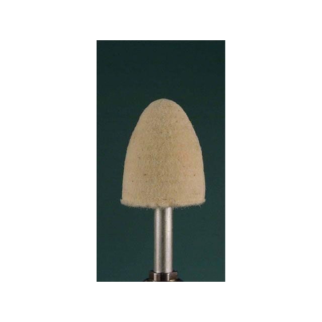 エスコ 25x30mm/6mm軸 フェルトバフ（ソフト） EA819BH-27