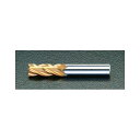 エスコ 20.0x110mm エンドミル(TiN coat・Co-HSS/4枚刃) EA824RB-20