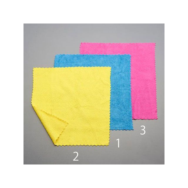 エスコ 300x300mm マイクロファイバークロス（青/50枚） EA929DZ-1