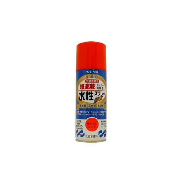 ESCO 300ml 水性多用途スプレー（オレンジレッド） EA942EB-36 エスコ 作業場工具 バイク 車 自動車 自転車