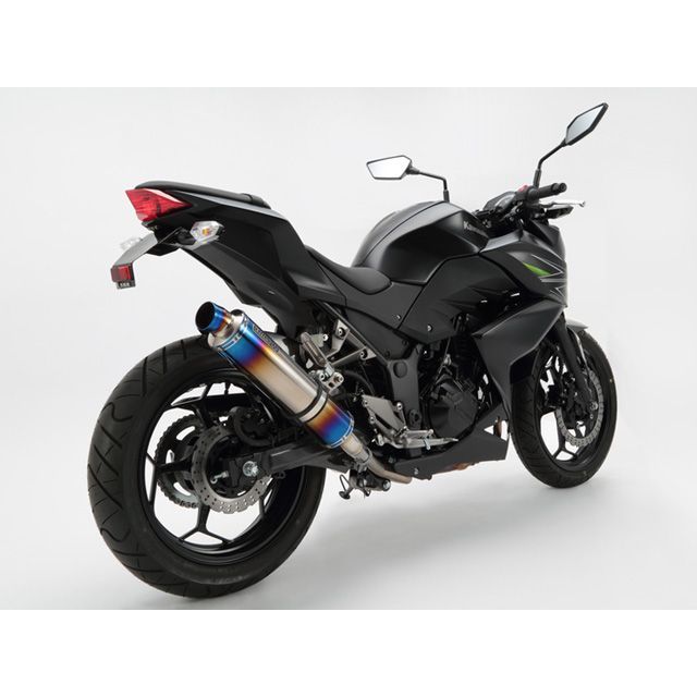 BMS R-EVO スリップオン JMCA Z250 サイレンサー ヒートチタン G416-53-P1J