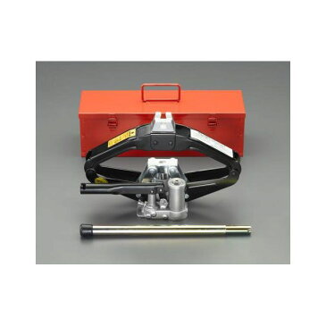 【正規品】ESCO 作業場工具 1.0ton/121-381mm パンタグラフジャッキ（油圧式） エスコ