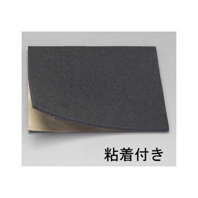 ESCO 100x100x5mm 低反発ウレタン（粘着