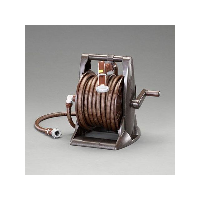 エスコ 15/20mmx20m ホースリール（シャワー付） EA124KC-12