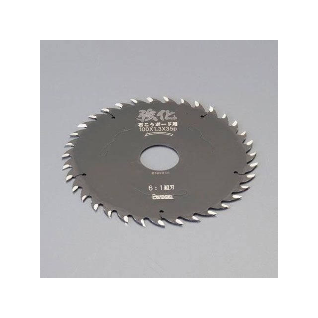 エスコ 100mm/35T 超硬チップソー（石ころボード用） EA851CA-51