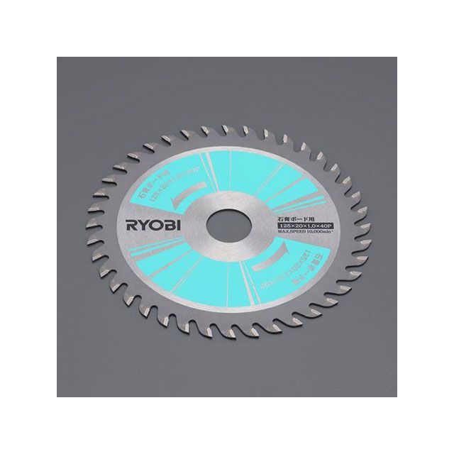 エスコ φ125mm/40T 超硬チップソー（石膏ボード用） EA851CD-31