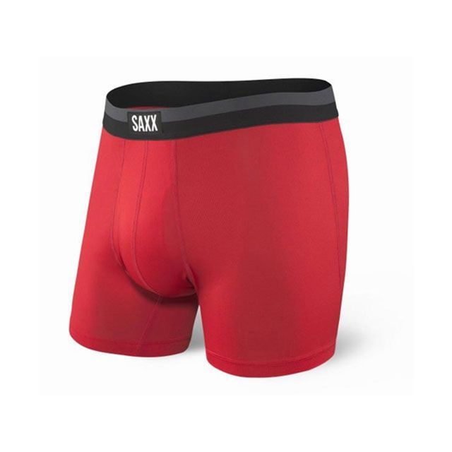 SAXX SXBB12F SPORT MESH BOXER BRIEF FLY RED TCYFS SXBB12F TbNX JWAEFA oCN