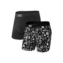 サックス SXPP2V VIBE BOXER BRIEF 2PACKS CPB サイズ M SXPP2V
