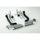 バークバスターズ AERO-GP レバープロテクター 左右セット Single Point Mount 汎用 AGP-001-00-BK