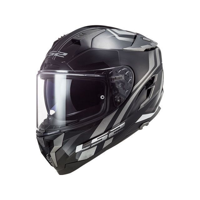 正規品／LS2 HELMETS アウトレット品 CHALLENGER F/チャレンジャーF（ブラック チタニウム） サイズ：L outlet-1198A904 エルエスツーヘルメット フルフェイスヘルメット バイク
