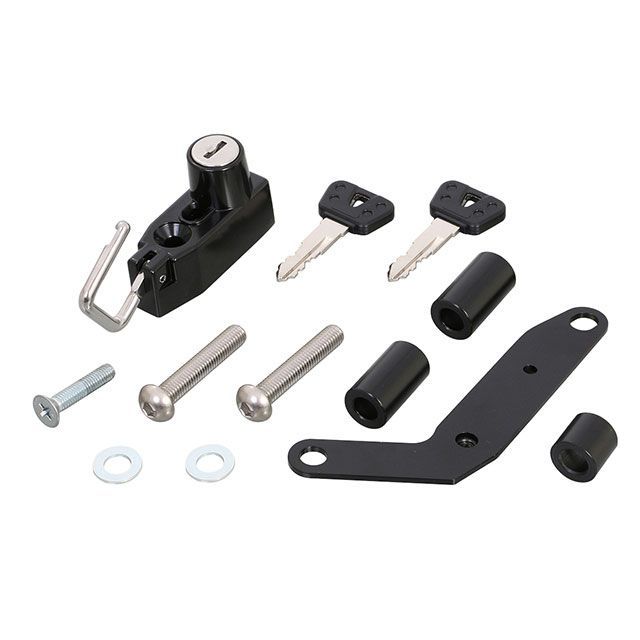 キタコ ヘルメットホルダー（ブラック） グロム 80-564-14520